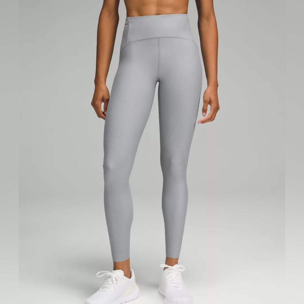 Lululemon instill high rise running Gray Leggings